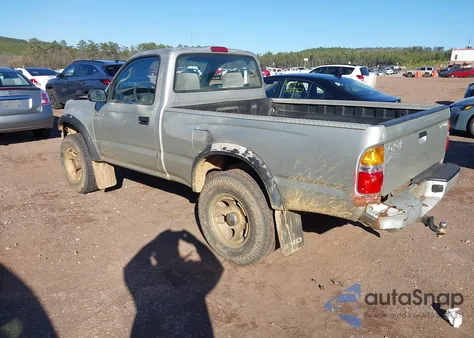 2002 Toyota Tacoma z USA, uszkodzony, nr VIN 5TEPM62N02Z122374